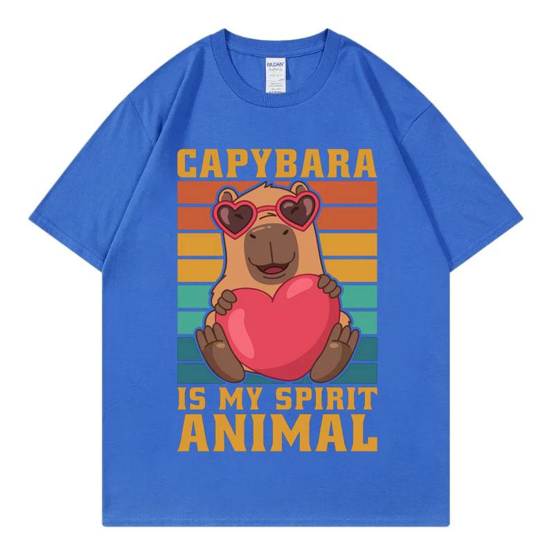 Cute Heart Holding Capybara Funny Graphic T Shirts Men Women Clothing Harajuku Y2k T-shirt Fashion Short Sleeve T-shirts 3XL
Cute Heart Holding Capybara Funny Graphic T Shirts Men Women Clothing Harajuku Y2k T-shirt Fashion Short Sleeve T-shirts 3XL
