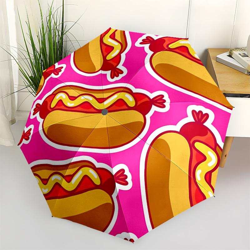 1pc Hotdog Pattern Automatic Open/Close Umbrella, Lightweight for Women/Men, Perfect Gift - for Everyday or Holiday Eventsyy251127066
1pc Hotdog Pattern Automatic Open/Close Umbrella, Lightweight for Women/Men, Perfect Gift - for Everyday or Holiday Eventsyy251127066