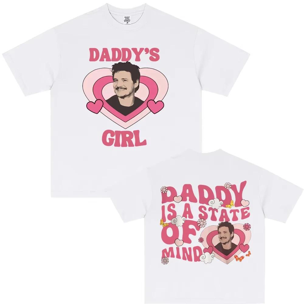 Movie TV Actor Pedro Pascal Daddy Is A State of Mind T-Shirt Men s Women Fashion Casual Vintage Short Sleeve T Shirts Streetwear 4XL
Movie TV Actor Pedro Pascal Daddy Is A State of Mind T-Shirt Men s Women Fashion Casual Vintage Short Sleeve T Shirts Streetwear 4XL