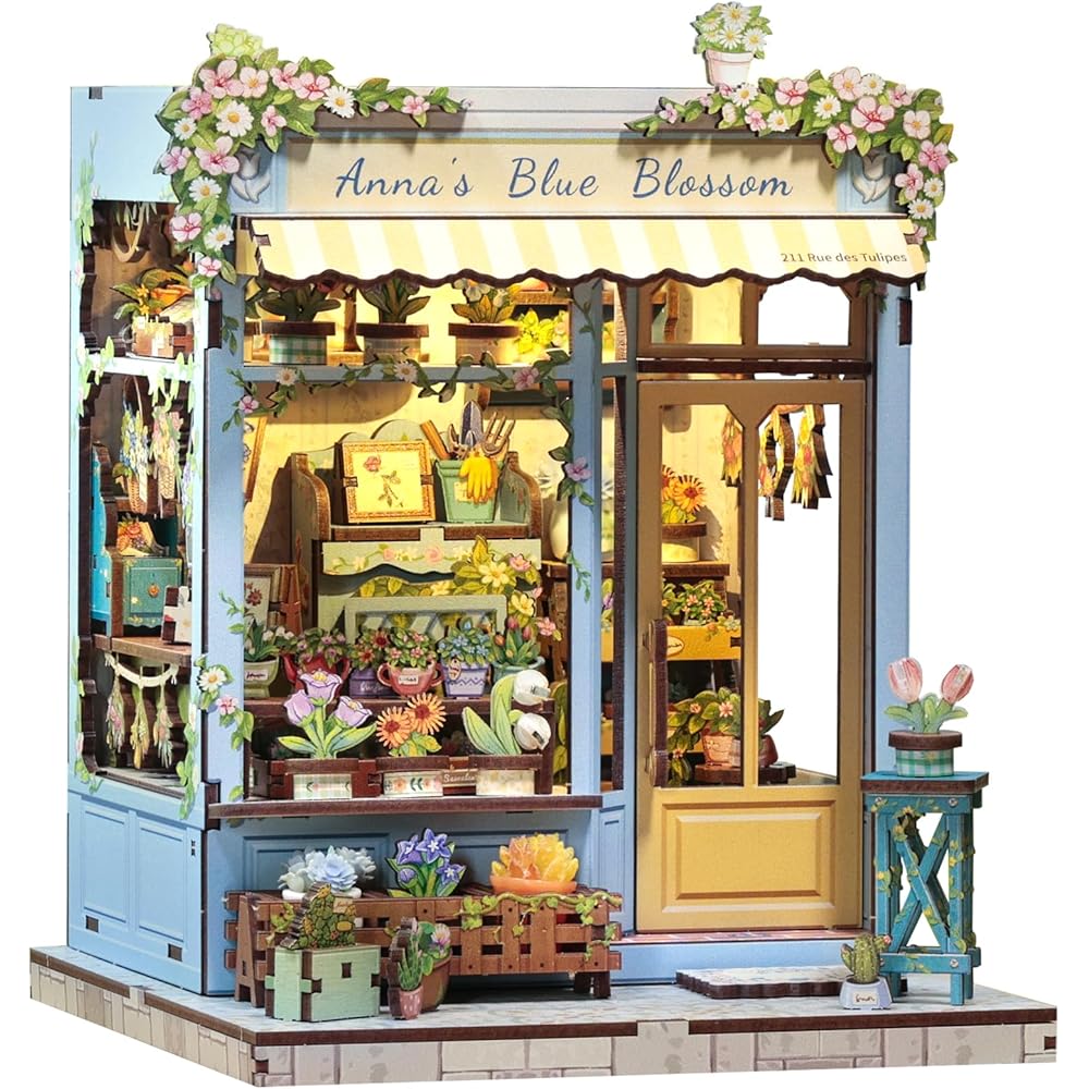 CuteBee DIY Book Nook Kit 3D Wooden Craft with LED Miniature House Decorative Bookend for Teens and Adults
CuteBee DIY Book Nook Kit 3D Wooden Craft with LED Miniature House Decorative Bookend for Teens and Adults