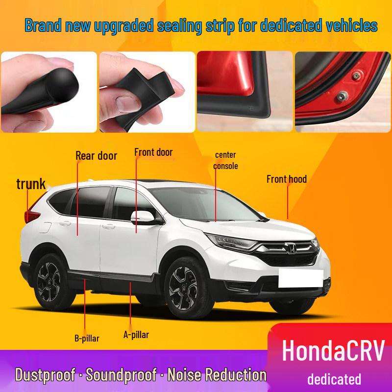 Уплотнительная лента двери Honda CR-V - Звукоизоляция, Пылезащита, Шумоподавление Резиновая лента для полной модификации автомобиля 17-21 CRV Four-Door Package
Уплотнительная лента двери Honda CR-V - Звукоизоляция, Пылезащита, Шумоподавление Резиновая лента для полной модификации автомобиля 17-21 CRV Four-Door Package