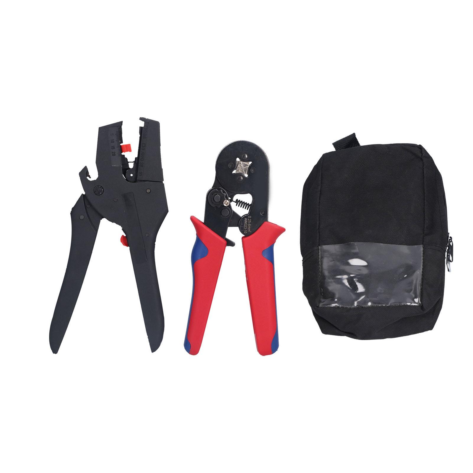 Crimping Tool Kit Crimping Plier Wire Stripper Set with Storage Bag for Home Decoration Wire
Crimping Tool Kit Crimping Plier Wire Stripper Set with Storage Bag for Home Decoration Wire