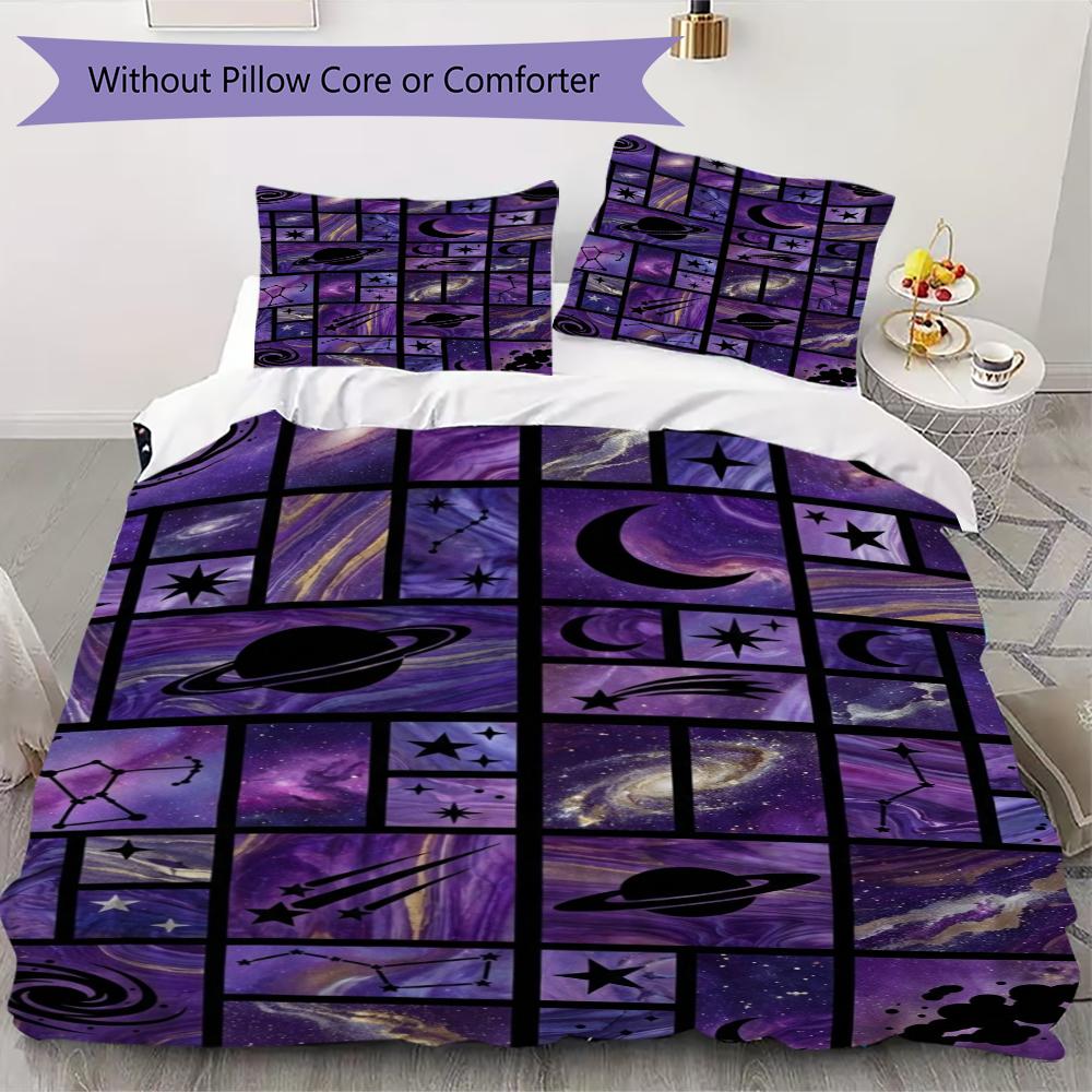 Space Pattern Bedding uilt Set uilt Cover Pillowcase Home Decoration Birthday Gift (1 * duvet cover + 2 * pillowcase without core)159 135x200cm
Space Pattern Bedding uilt Set uilt Cover Pillowcase Home Decoration Birthday Gift (1 * duvet cover + 2 * pillowcase without core)159 135x200cm