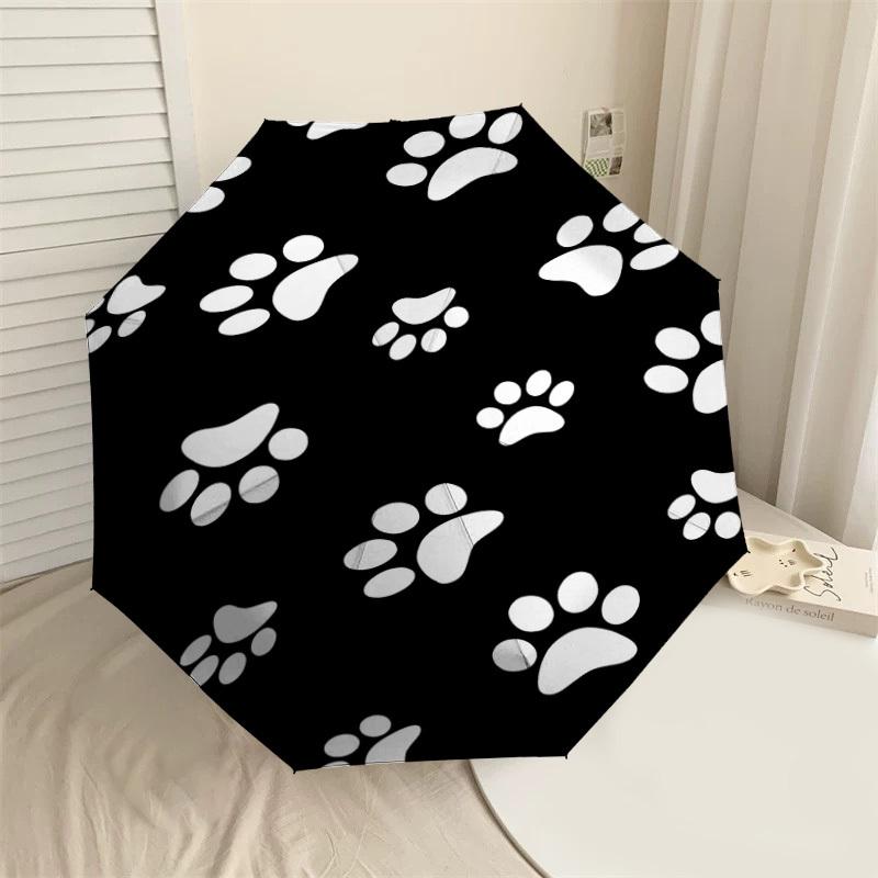 1PC paw print Automatic Open/Close Umbrella with Windproof, 8-Rib Sturdy Canopy, Durable Ribs, Fashionable Design, 1314a
1PC paw print Automatic Open/Close Umbrella with Windproof, 8-Rib Sturdy Canopy, Durable Ribs, Fashionable Design, 1314a