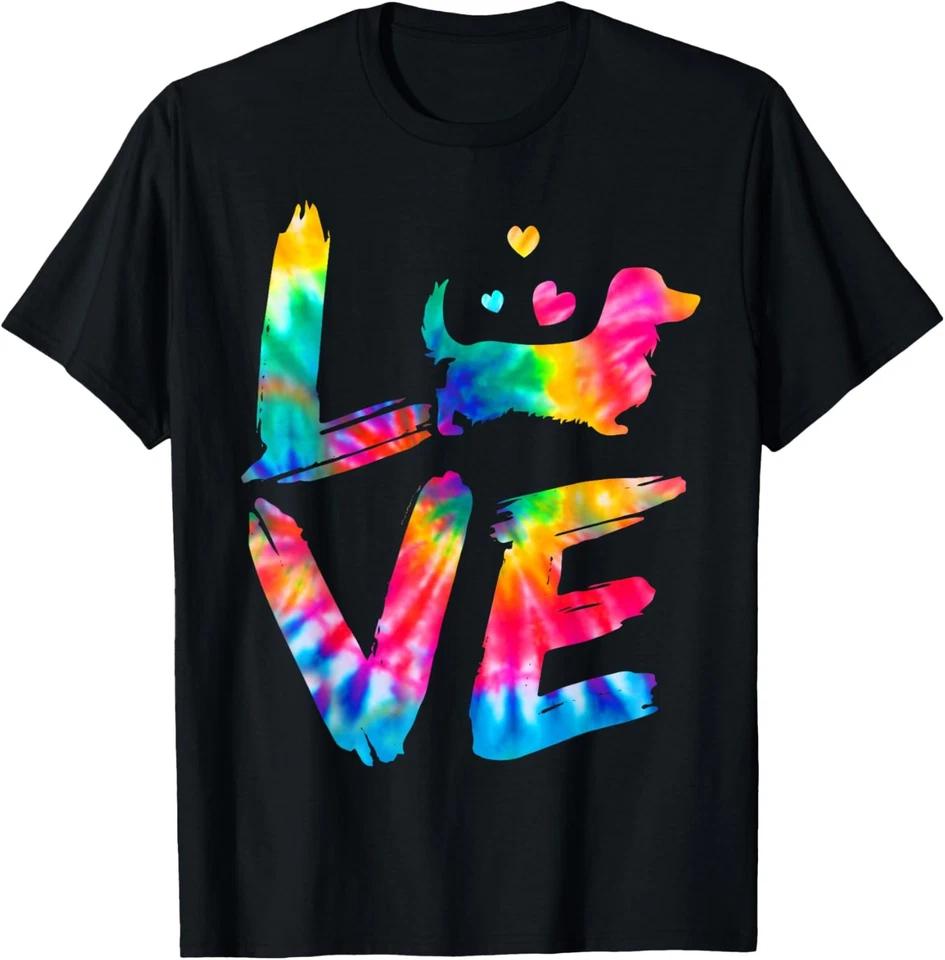 Long Haired Dachshund Tie Dye Love Dog Mom Dad T-Shirt 3XL
Long Haired Dachshund Tie Dye Love Dog Mom Dad T-Shirt 3XL