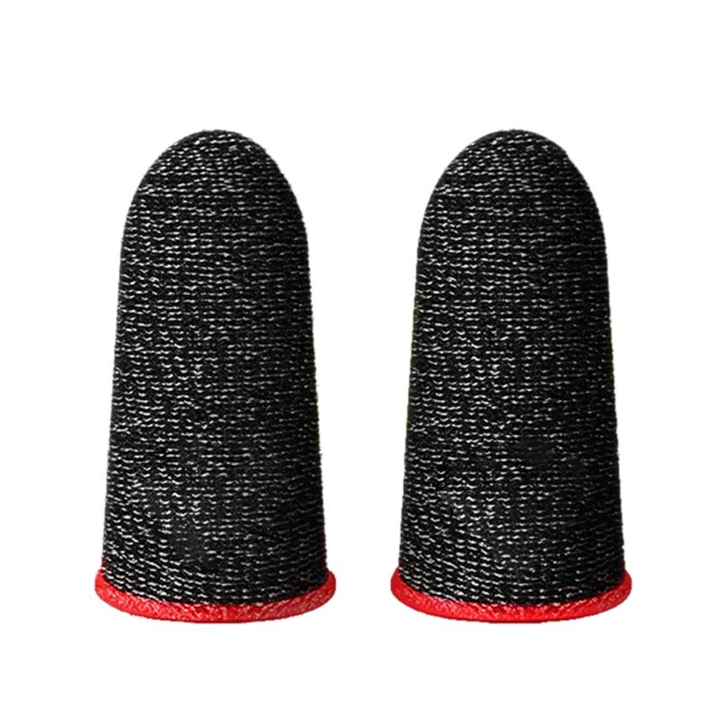 1 пара нескользящих дышащих игровых перчаток с рукавами для пальцев из проводящего волокна для iPhone 
1 пара нескользящих дышащих игровых перчаток с рукавами для пальцев из проводящего волокна для iPhone