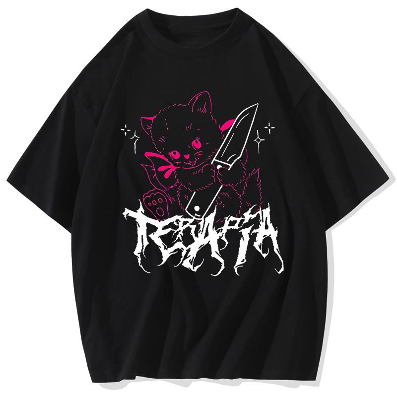 Cute Anime Funny Cat Japanese kawaii mens Tshirt Vintage Harajuku Yk Streetwear Loose Tops Punk Gothic Summer short sleeve t S
Cute Anime Funny Cat Japanese kawaii mens Tshirt Vintage Harajuku Yk Streetwear Loose Tops Punk Gothic Summer short sleeve t S