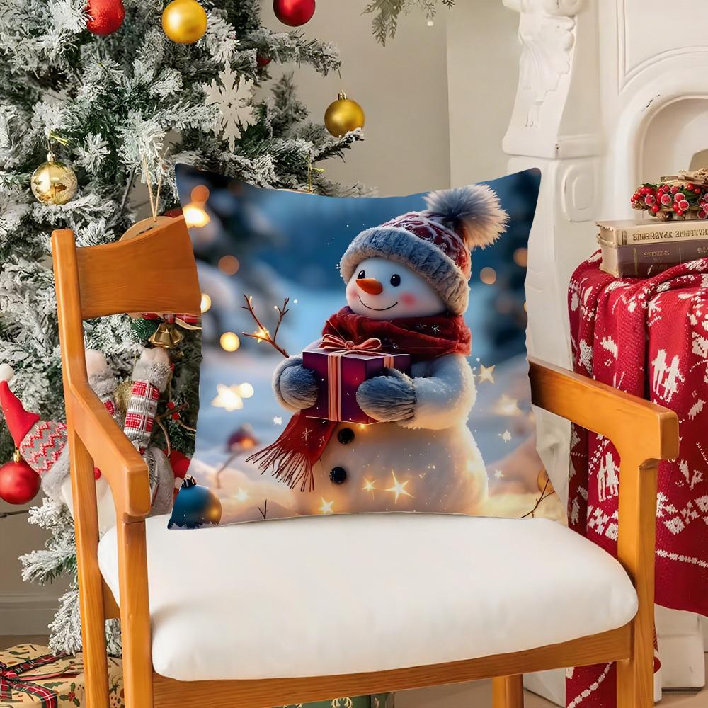 Милый Декорированный Снеговик Рождественская Третья Наволочка Шелковистый Короткий Плюш С Невидимой Молнией Пылезащитный Чехол на Подушку для Дивана 12x12Inch
Милый Декорированный Снеговик Рождественская Третья Наволочка Шелковистый Короткий Плюш С Невидимой Молнией Пылезащитный Чехол на Подушку для Дивана 12x12Inch