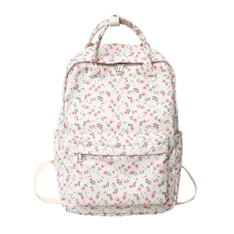Gentle Little Floral Backpack for Female Korean Ins Artistic Small Fresh Middle and High School Students, College Style Backpack
Gentle Little Floral Backpack for Female Korean Ins Artistic Small Fresh Middle and High School Students, College Style Backpack