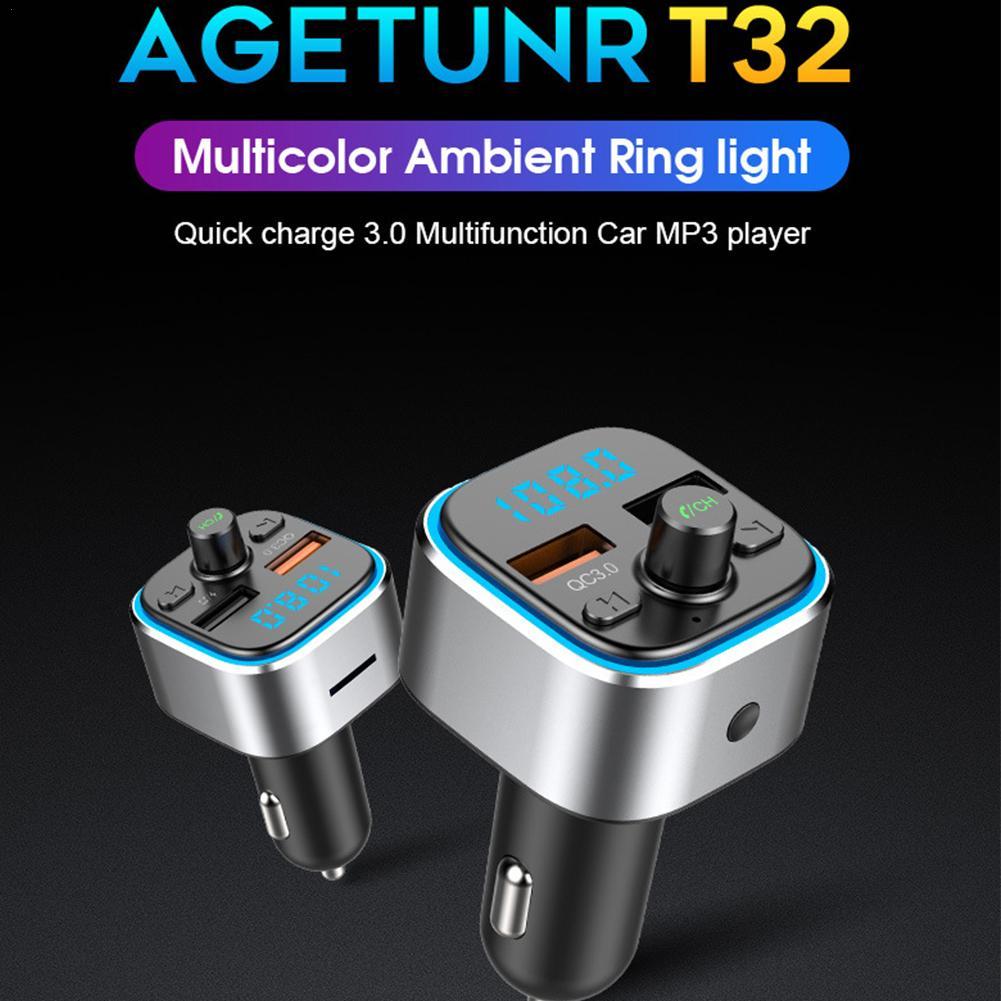 Car Charger FM Transmitter Bluetooth Audio Dual USB Car MP3 Player autoradio Handsfree Charger 3.4A Car Accessories серебряный
Car Charger FM Transmitter Bluetooth Audio Dual USB Car MP3 Player autoradio Handsfree Charger 3.4A Car Accessories серебряный
