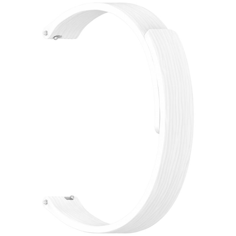 12mm Magnetic Replacement Striped Pattern Soft Silicone Band For Smartwatches Multiple Available білий
12mm Magnetic Replacement Striped Pattern Soft Silicone Band For Smartwatches Multiple Available білий