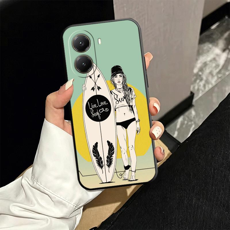 Surfboard Surfing Surf Summer Soft Phone Case for Xiaomi Poco X5 X6 X7 X8 Pro Max X3 F7 F8 Ultra M8 M7 M6 M5 Redmi 15 15C 14C 13 Xiaomi Poco X4 Gt
Surfboard Surfing Surf Summer Soft Phone Case for Xiaomi Poco X5 X6 X7 X8 Pro Max X3 F7 F8 Ultra M8 M7 M6 M5 Redmi 15 15C 14C 13 Xiaomi Poco X4 Gt
