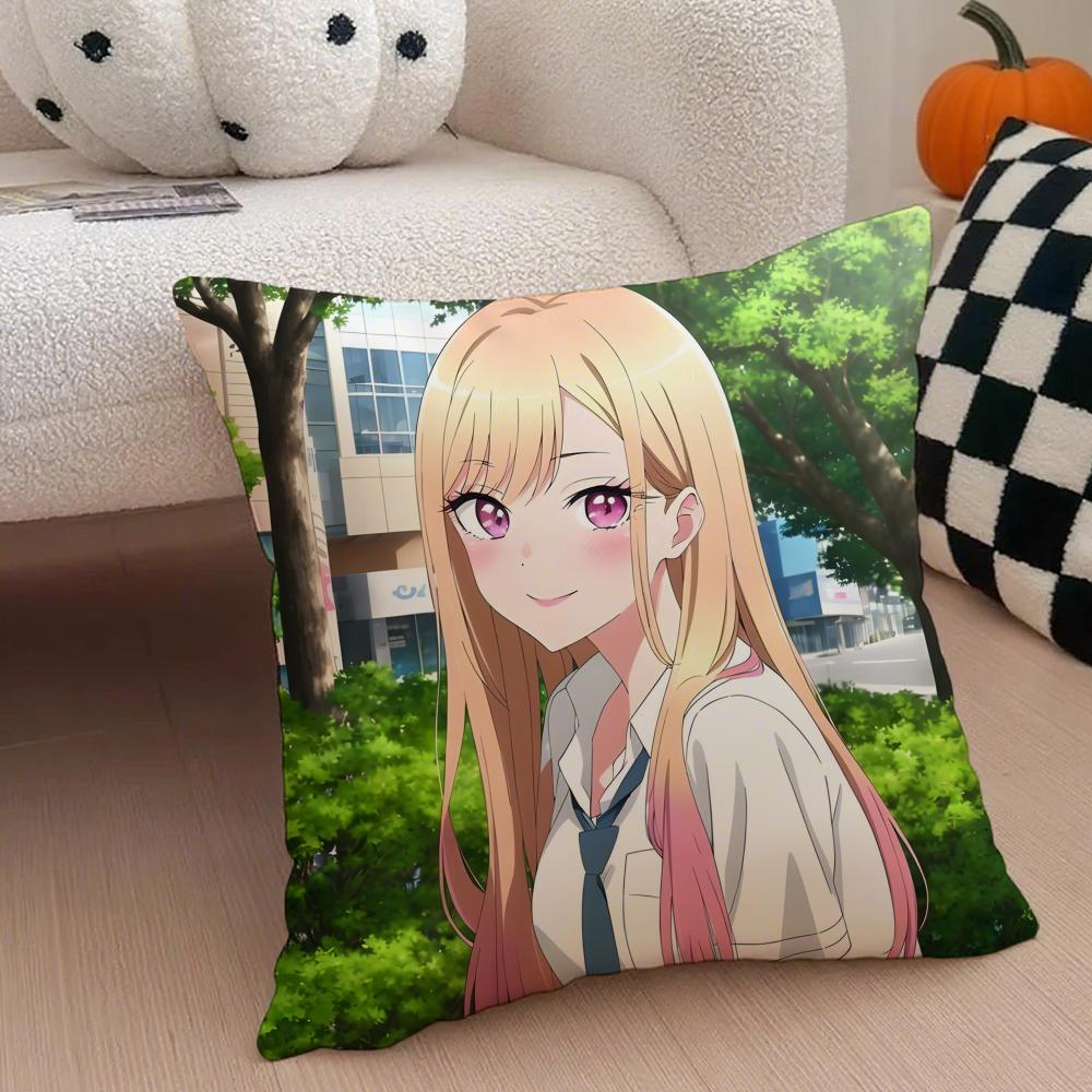 KKitagawa Marin Cushion Cover Throw Pillow Cover Hidden Button Durable Polyester Chair Cushion 30X30cm
KKitagawa Marin Cushion Cover Throw Pillow Cover Hidden Button Durable Polyester Chair Cushion 30X30cm