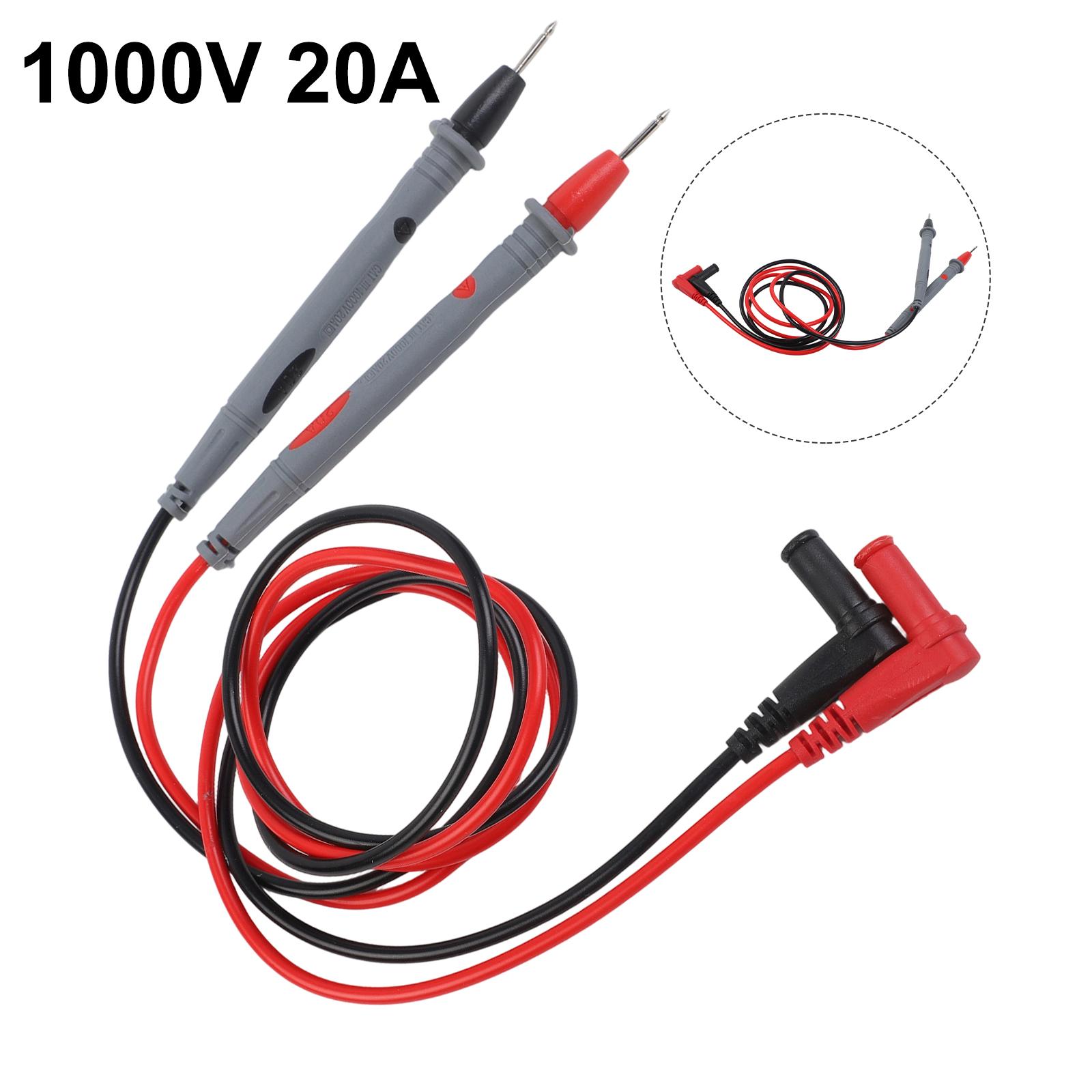 1 Pair Multimeter Voltmeter Cable For Ultra Fine Needle Tester Probe Test Cord Voltmeter Ammeter Accessories срібний
1 Pair Multimeter Voltmeter Cable For Ultra Fine Needle Tester Probe Test Cord Voltmeter Ammeter Accessories срібний
