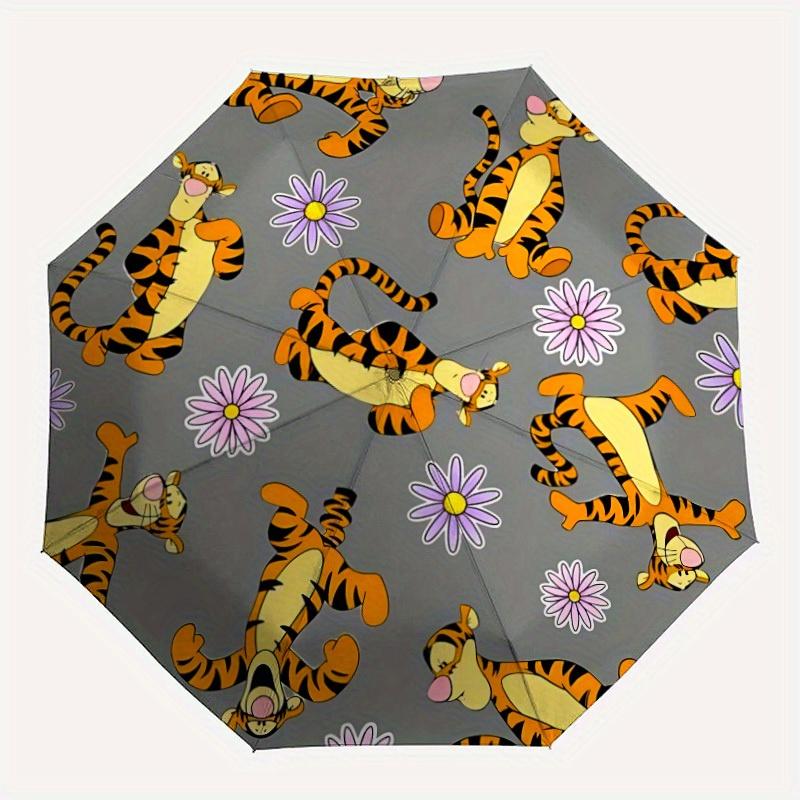 1pc TiggerDesign Automatic Open/close Folding Umbrella - Compact Travel Umbrella, Heavy-Duty 8-Rib Construction y250724
1pc TiggerDesign Automatic Open/close Folding Umbrella - Compact Travel Umbrella, Heavy-Duty 8-Rib Construction y250724