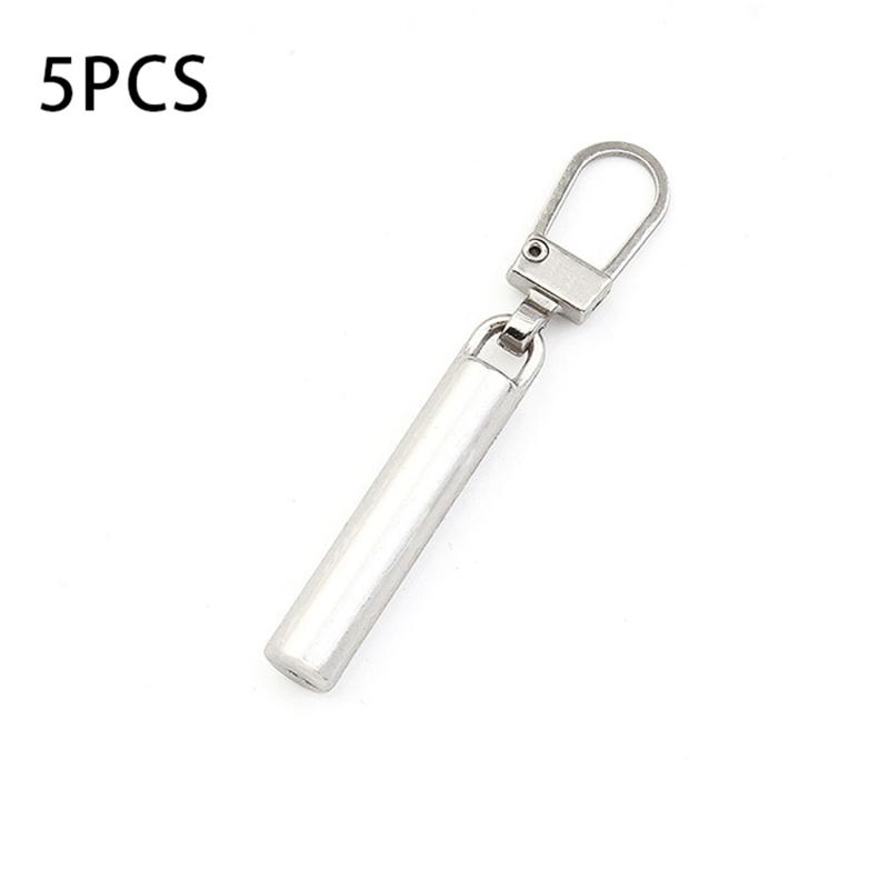5Pcs Metal Zipper Slider Puller Instant Zipper Repair Kit Replacement For Broken Buckle Travel Bag Zipper Head DIY Sewing Crafts
5Pcs Metal Zipper Slider Puller Instant Zipper Repair Kit Replacement For Broken Buckle Travel Bag Zipper Head DIY Sewing Crafts
