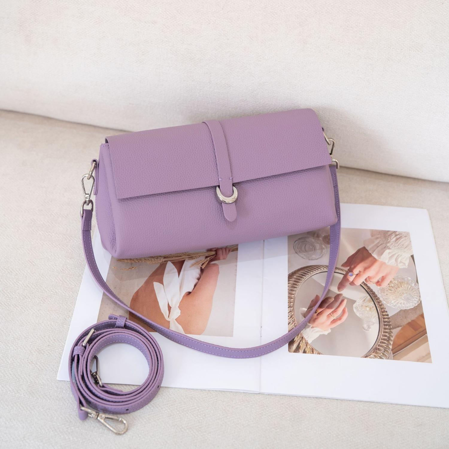 Повседневная женская сумка из коровьей кожи, сумка-мессенджер на одно плечо, модная и простая женская сумка, многосекционная сумка-ракушка, практичная фиолетовый
Повседневная женская сумка из коровьей кожи, сумка-мессенджер на одно плечо, модная и простая женская сумка, многосекционная сумка-ракушка, практичная фиолетовый