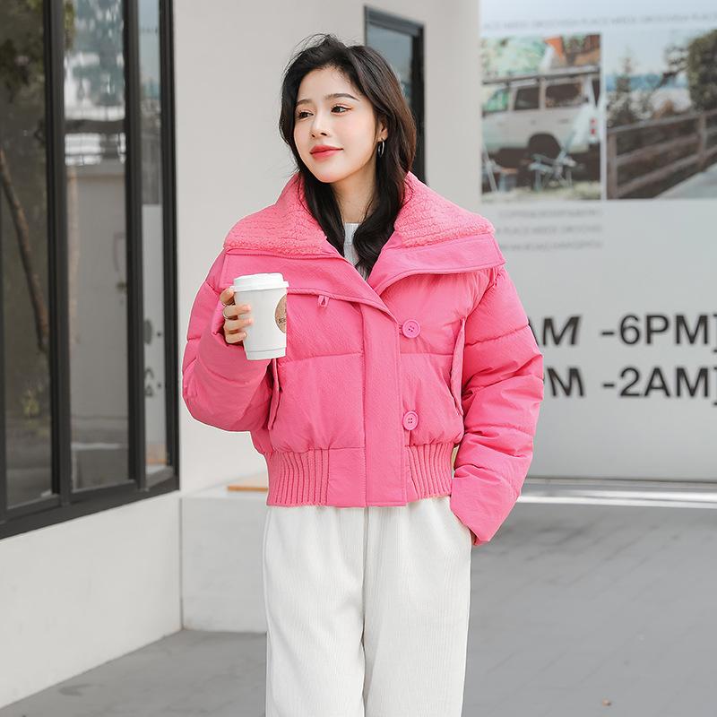 Women s Windproof Knitted Collar Lapel Fluffy Warm Cold Loose Short Casual Sports Jacket High Quality Fabric Cotton Coat Jacket S розовый
Women s Windproof Knitted Collar Lapel Fluffy Warm Cold Loose Short Casual Sports Jacket High Quality Fabric Cotton Coat Jacket S розовый