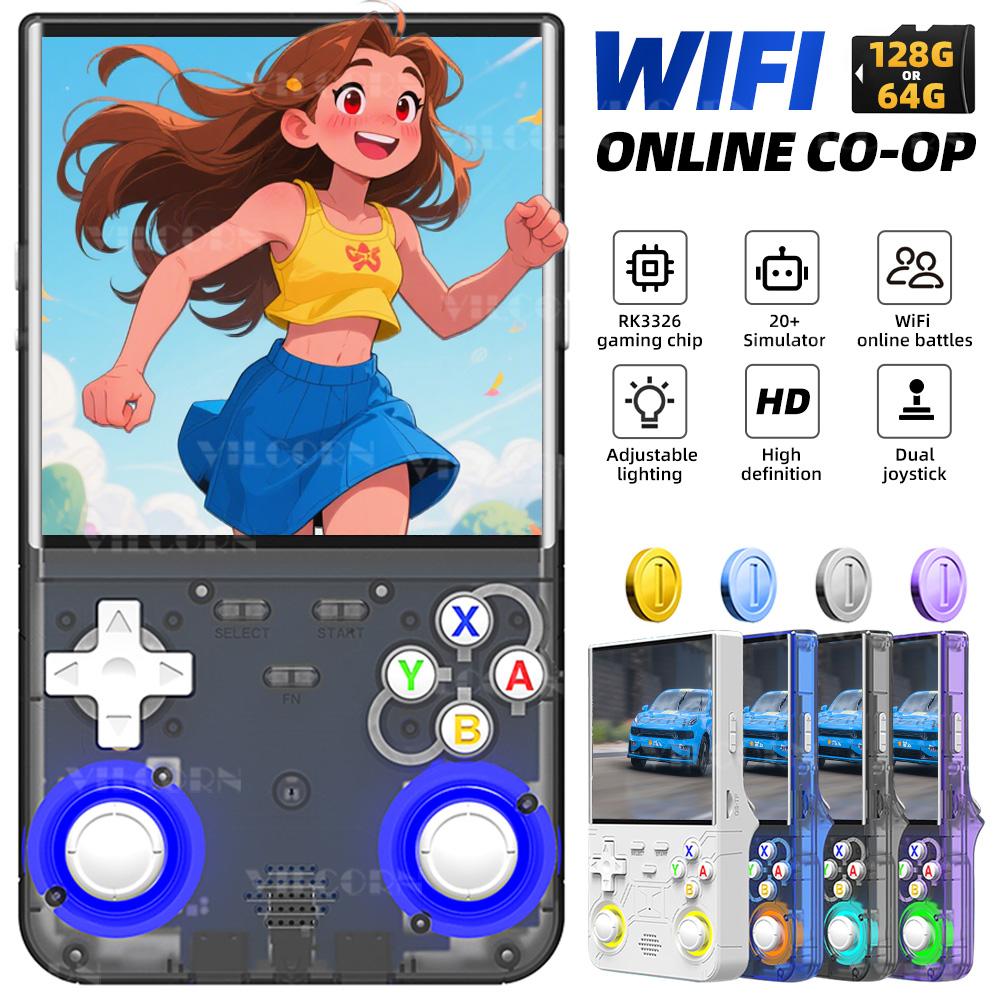 New R36 Ultra 4 inch IPS Screen Handheld Game Console Open Source Retro Pocket Video Player RGB Joystick For PSP PS1 Video Game
New R36 Ultra 4 inch IPS Screen Handheld Game Console Open Source Retro Pocket Video Player RGB Joystick For PSP PS1 Video Game