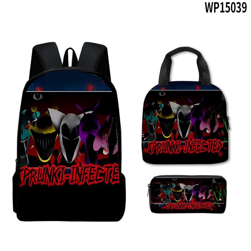 Рюкзак для 3D-игры Sprunki с водонепроницаемой сумкой для ланча и пеналом для школы 24
Рюкзак для 3D-игры Sprunki с водонепроницаемой сумкой для ланча и пеналом для школы 24