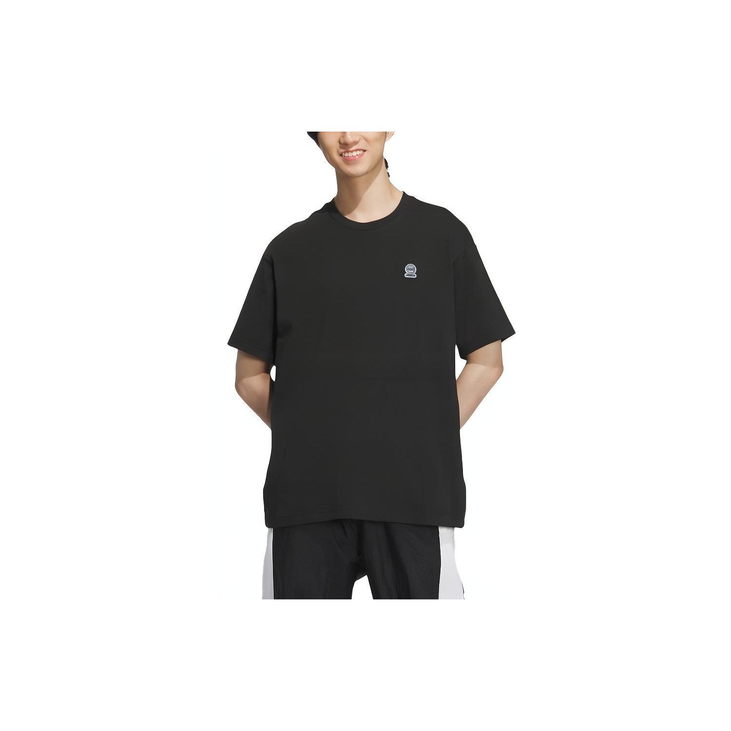 Adidas Neo Solid Color Logo Свободная футболка с круглым вырезом и короткими рукавами Топы унисекс Черный IB7679 S
Adidas Neo Solid Color Logo Свободная футболка с круглым вырезом и короткими рукавами Топы унисекс Черный IB7679 S