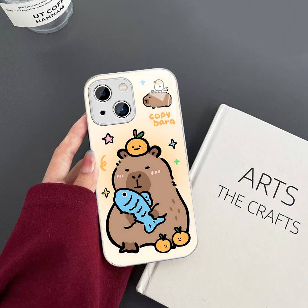 Cartoon Capybara Tempered Glass For Iphone 14 13 12 11 Pro Mini XS MAX 14Plus X XS XR Fundas iphone 11pro max
Cartoon Capybara Tempered Glass For Iphone 14 13 12 11 Pro Mini XS MAX 14Plus X XS XR Fundas iphone 11pro max
