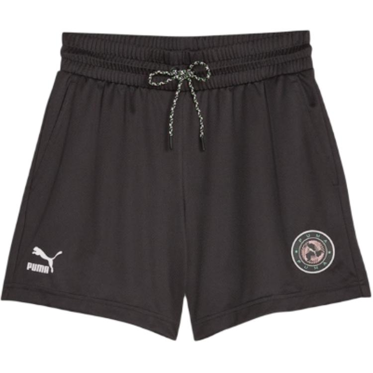 Puma Sports Lifestyle Series Logo Design Fashion Breathable Versatile Lace-Up Casual Shorts Women shorts Black 623535-01 M
Puma Sports Lifestyle Series Logo Design Fashion Breathable Versatile Lace-Up Casual Shorts Women shorts Black 623535-01 M