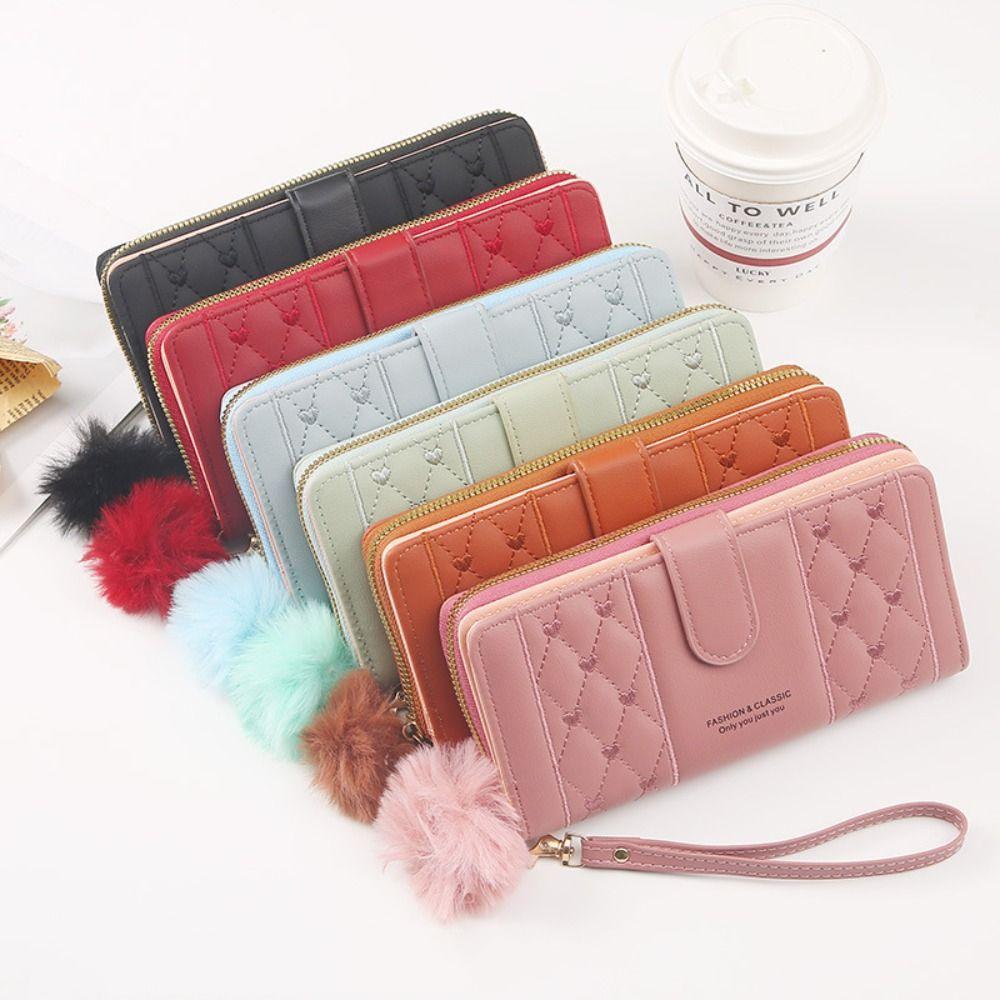Multifunction Women s Wallet Solid Color Long Clutch Bag New Student Wallet Card Bag червоний
Multifunction Women s Wallet Solid Color Long Clutch Bag New Student Wallet Card Bag червоний