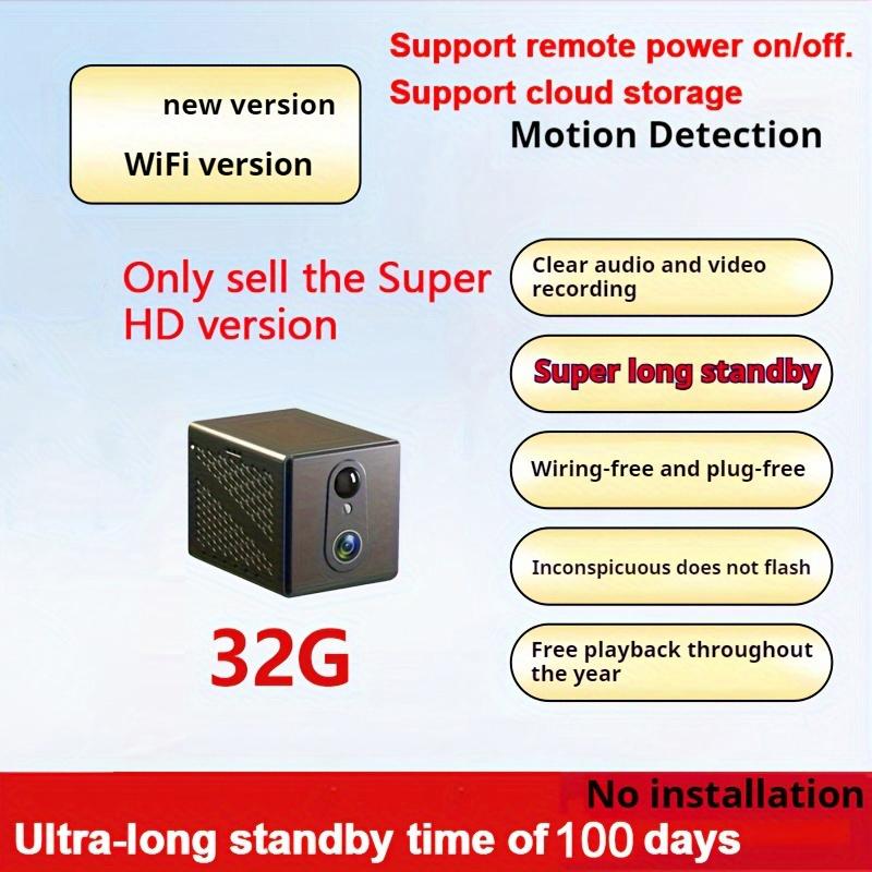 Ultra high definition camera wireless monitor home wifi remote mobile phone portable photography indoor home plug-in чорний
Ultra high definition camera wireless monitor home wifi remote mobile phone portable photography indoor home plug-in чорний