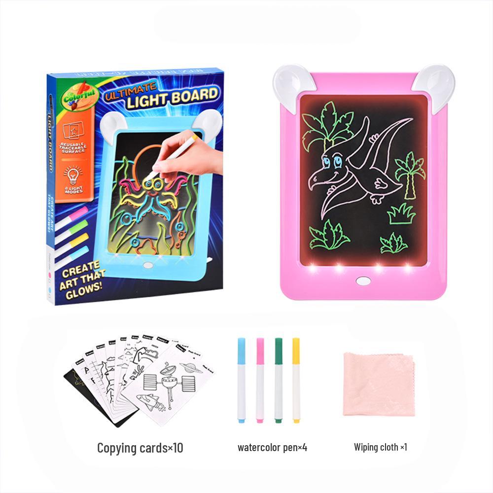 3D MagicPad Светодиодная доска для рисования для детей - Игрушка для граффити и цветного письма
3D MagicPad Светодиодная доска для рисования для детей - Игрушка для граффити и цветного письма
