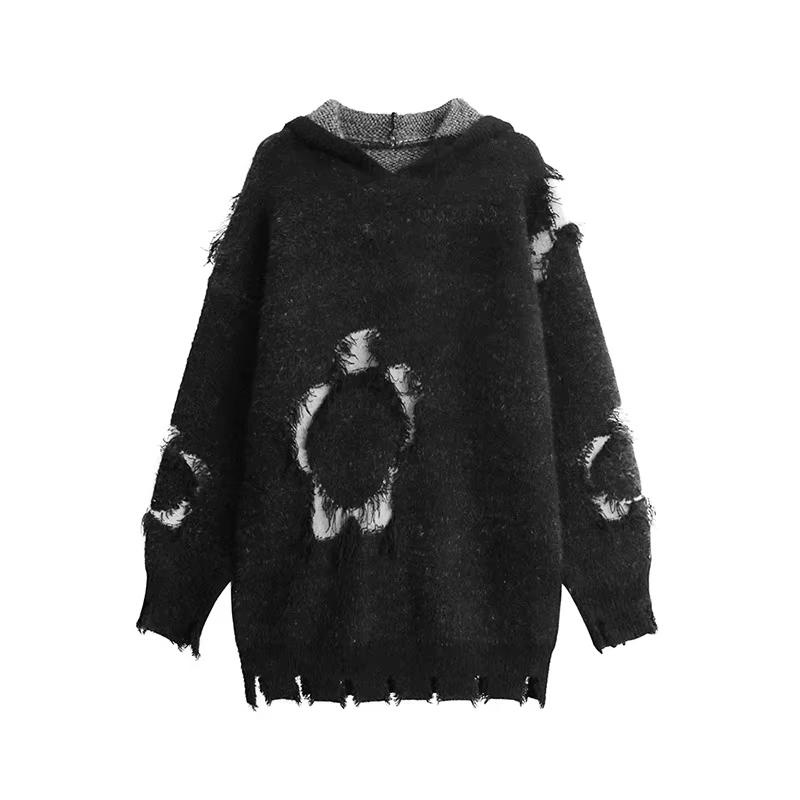 XITAO Однотонный вязаный свитер с капюшоном и свободными рукавами полной длины GMM1119 One Size чёрный
XITAO Однотонный вязаный свитер с капюшоном и свободными рукавами полной длины GMM1119 One Size чёрный