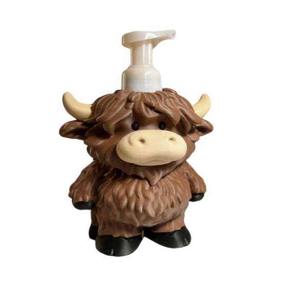 Highland Cow рідке мило Диспенсер шампунь тіло мило для рук гель для душу обличчя очищувач контейнер ванна кімната багаторазовий порожній прес насос пляшка коричневий
Highland Cow рідке мило Диспенсер шампунь тіло мило для рук гель для душу обличчя очищувач контейнер ванна кімната багаторазовий порожній прес насос пляшка коричневий