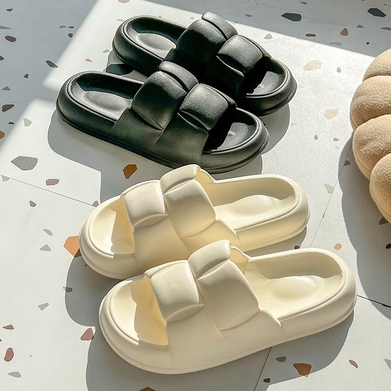 Sandals And Slippers Summer Ladies Eva Thick Bottom Outer Wear Household Non-Slip Indoor Bathroom Flat Slippers For Women
Sandals And Slippers Summer Ladies Eva Thick Bottom Outer Wear Household Non-Slip Indoor Bathroom Flat Slippers For Women