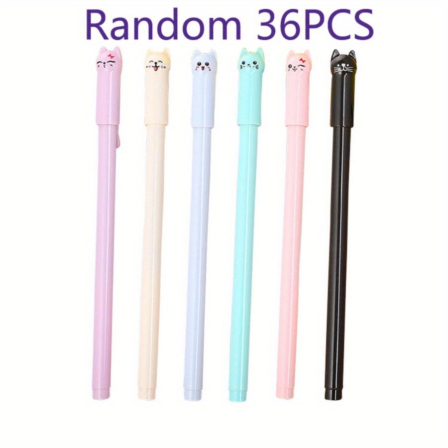 12/36Pcs Whimsical Cartoon Meow Cat Gel Rollerball Pens 0.5mm Black Waterbased Office Signature Pens Vibrant Wagging Tail Design Back School Supplies 36 PCS
12/36Pcs Whimsical Cartoon Meow Cat Gel Rollerball Pens 0.5mm Black Waterbased Office Signature Pens Vibrant Wagging Tail Design Back School Supplies 36 PCS