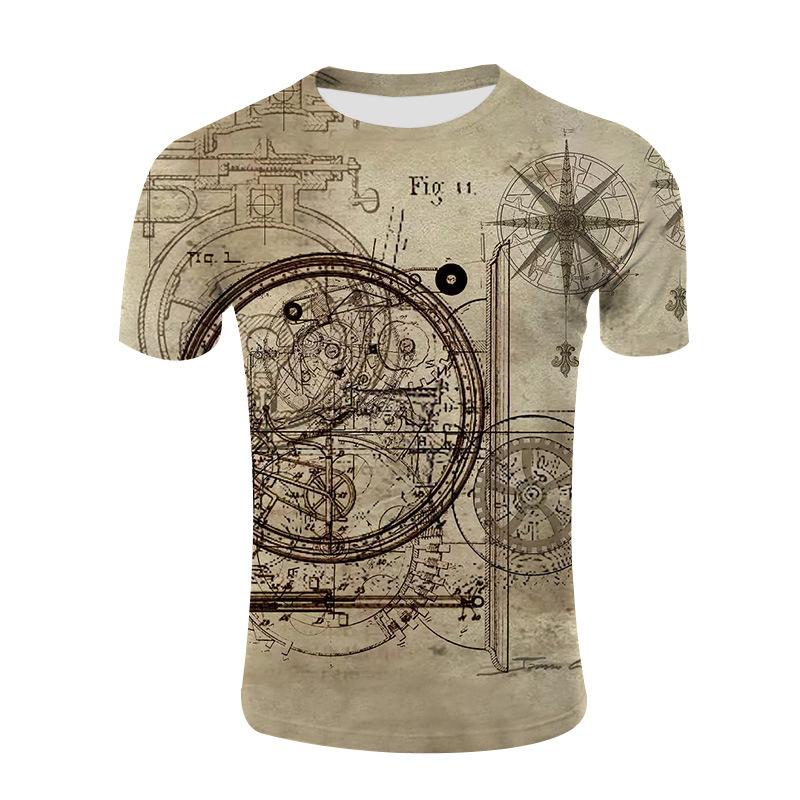 Summer Men s 3D Printed T-shirt, Sailing Compass, Casual Sports Short Sleeved T-shirt 6XL
Summer Men s 3D Printed T-shirt, Sailing Compass, Casual Sports Short Sleeved T-shirt 6XL