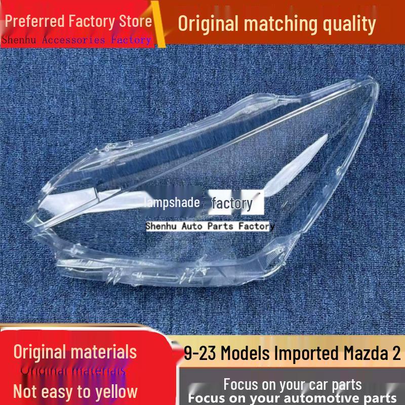 Mazda 2 Headlight Cover 2019-2023: Transparent Front Shield Driver side standard no sealant
Mazda 2 Headlight Cover 2019-2023: Transparent Front Shield Driver side standard no sealant