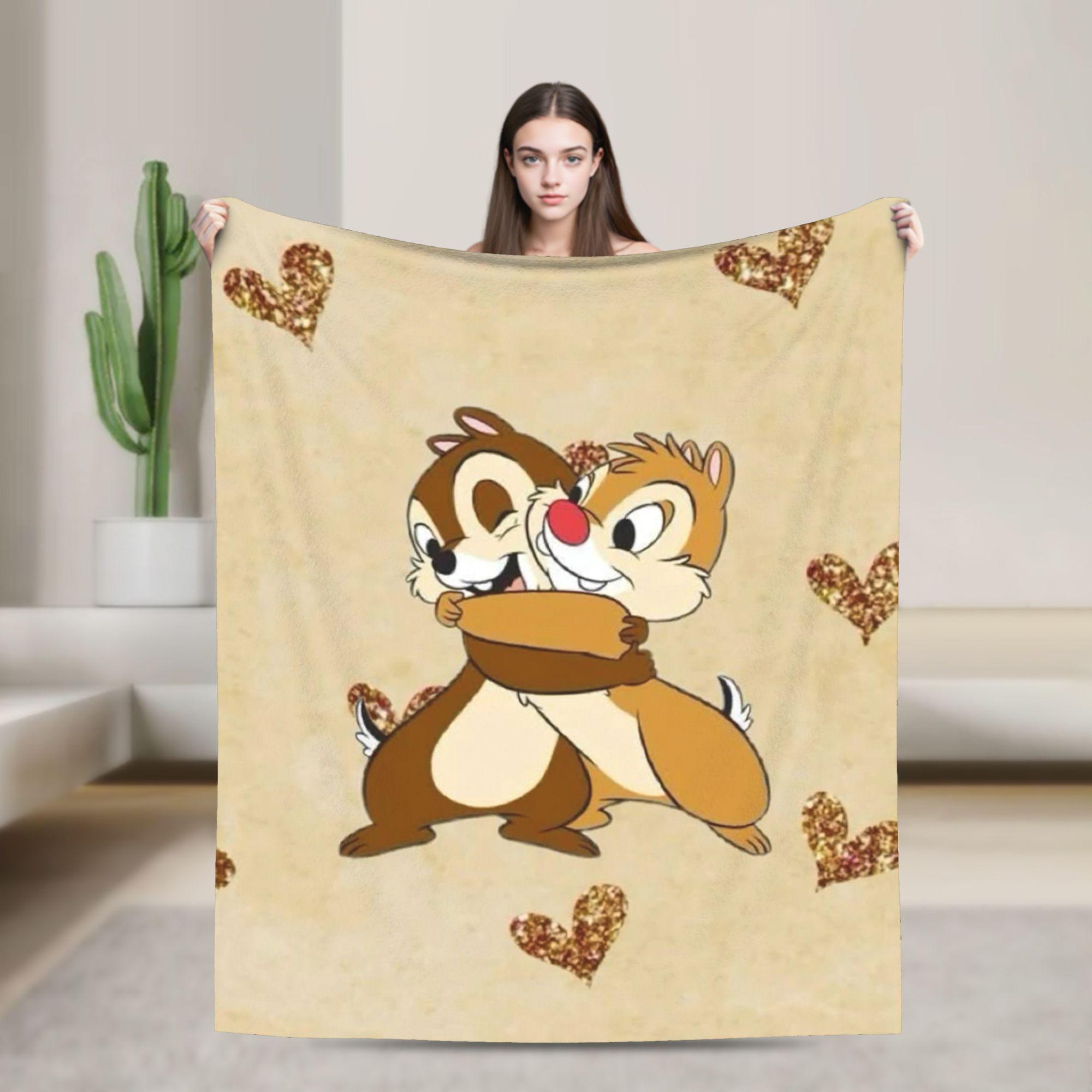 Chips n Dales Flannel Blankets Winter Cartoon Squirrel Warm Soft Bedding Throws for Child Home Decor Bedspread Sofa Bed Cover 75cmx90cm чёрный
Chips n Dales Flannel Blankets Winter Cartoon Squirrel Warm Soft Bedding Throws for Child Home Decor Bedspread Sofa Bed Cover 75cmx90cm чёрный