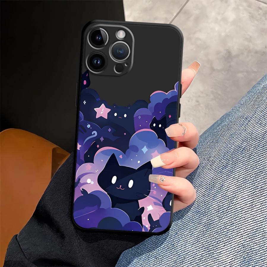 Чехол для телефона Funda для Apple iPhone 17 Pro Max XR XS MAX 15 Pro 7 8 Air 16 13 12 14 11 Черная кошка Звездная ночь iPhone 15 Pro
Чехол для телефона Funda для Apple iPhone 17 Pro Max XR XS MAX 15 Pro 7 8 Air 16 13 12 14 11 Черная кошка Звездная ночь iPhone 15 Pro