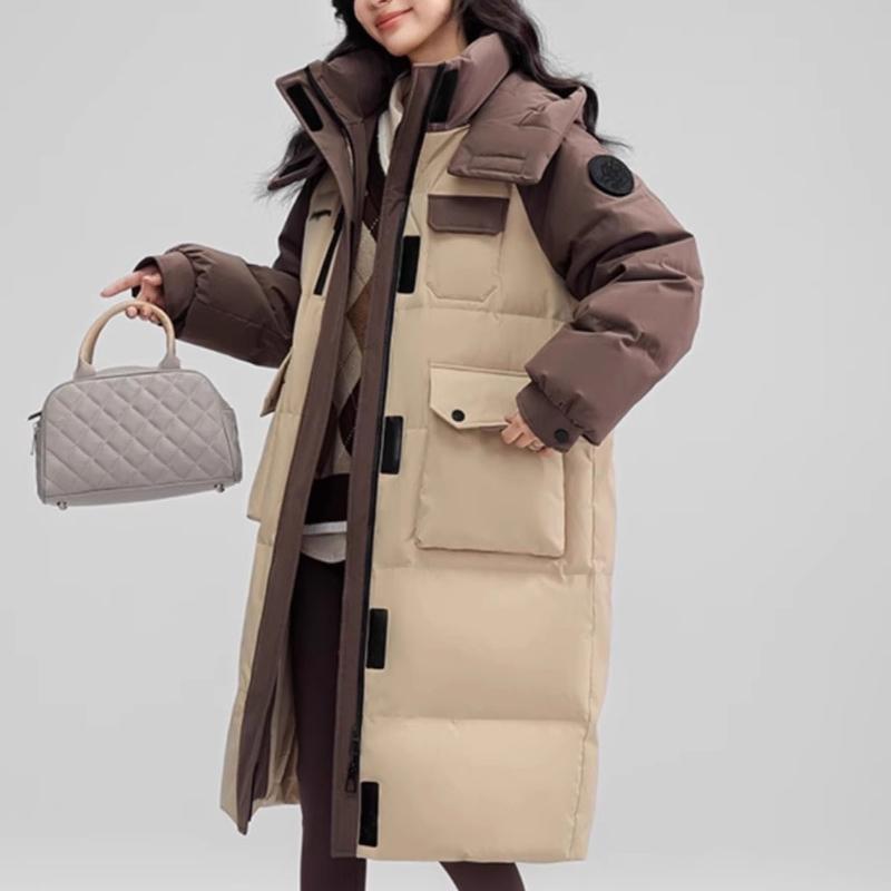 Женский зимний пуховик длиной до колена, средней длины, утолщенный, повседневный, на хлопковой подкладке XL
Женский зимний пуховик длиной до колена, средней длины, утолщенный, повседневный, на хлопковой подкладке XL