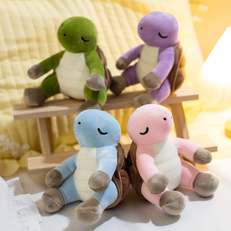 Little Turtle Plush Doll Colorful Turtle Toy Throw Pillow Child Accompanying Doll Birthday Gift 18cm зелений
Little Turtle Plush Doll Colorful Turtle Toy Throw Pillow Child Accompanying Doll Birthday Gift 18cm зелений