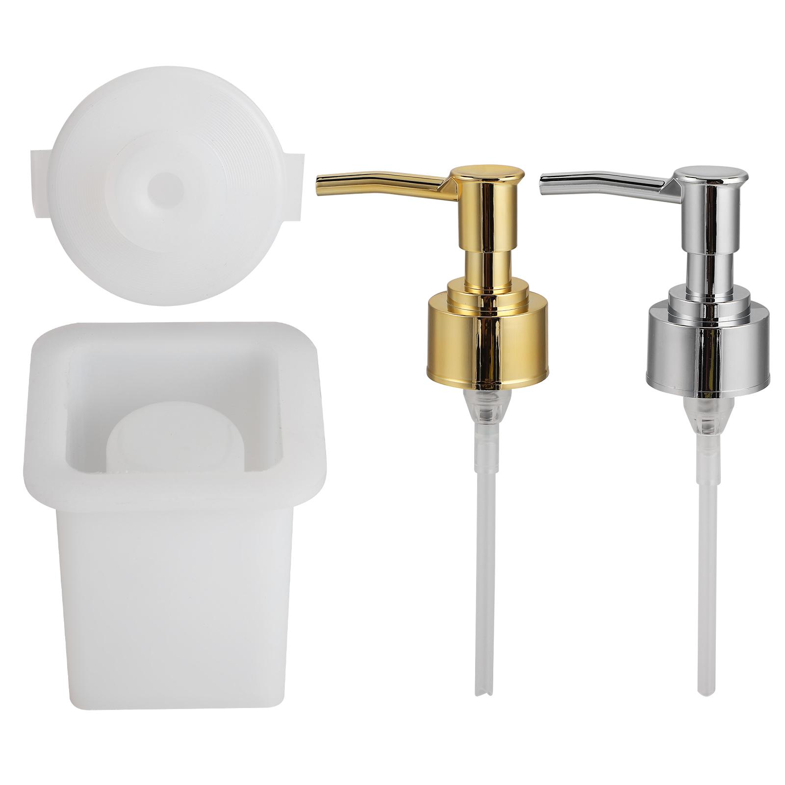 Soap Dispenser Bottle DIY Soap Container Bottle Silicone Mold Perfume Bottle with Pump HeadSquare
Soap Dispenser Bottle DIY Soap Container Bottle Silicone Mold Perfume Bottle with Pump HeadSquare
