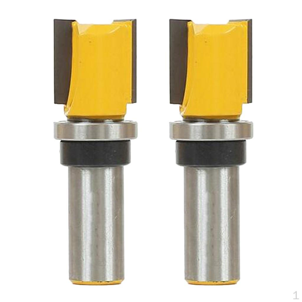 2pcs 1/2 Carbide Straight Router Bit Wood Cutter For Plywood, Particle Board
2pcs 1/2 Carbide Straight Router Bit Wood Cutter For Plywood, Particle Board
