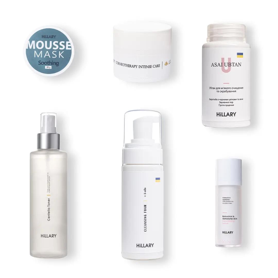 Набір для догляду за нормальною та комбінованою шкірою восени Autumn Normal Skin Care Hillary
Набір для догляду за нормальною та комбінованою шкірою восени Autumn Normal Skin Care Hillary