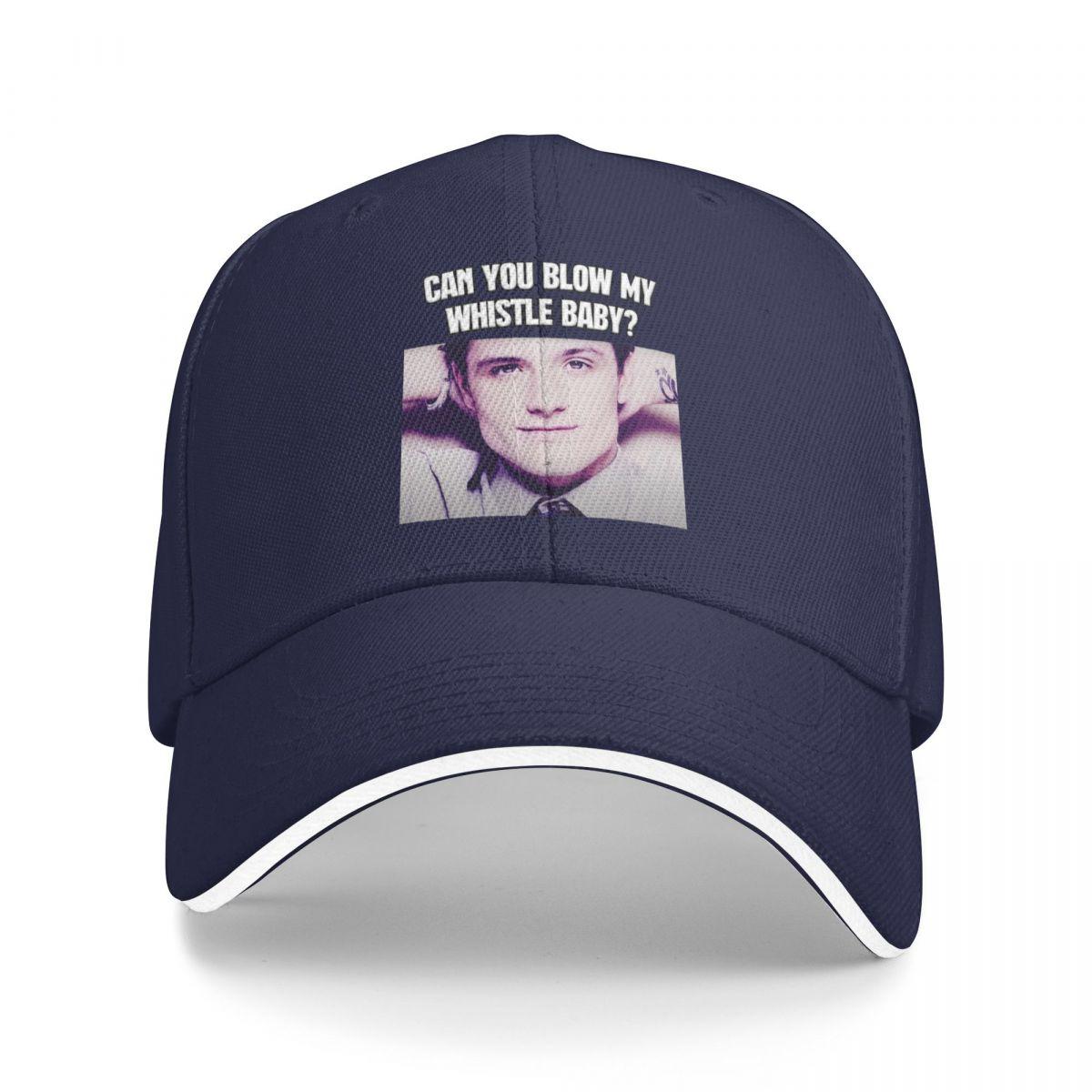 Baseball Caps Josh Hutcherson Can You Blow My Whistle Baby Casquette Men Women Casual Spring Caps One Size
Baseball Caps Josh Hutcherson Can You Blow My Whistle Baby Casquette Men Women Casual Spring Caps One Size