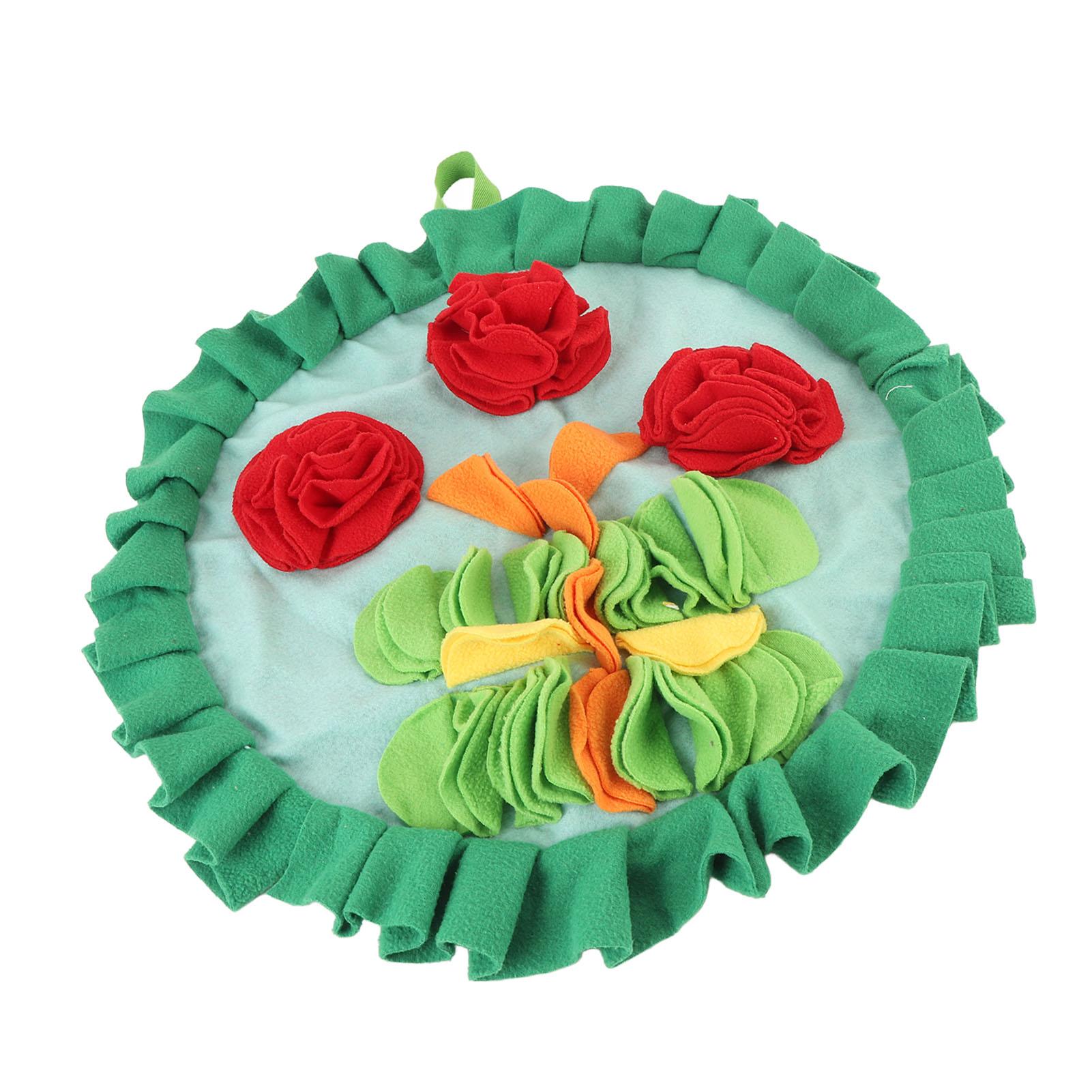 Three Red Flowers Pattern Rabbit Foraging Mat Rabbits Snuffle Mat Interactive Nosework Feeding Mat for Pets
Three Red Flowers Pattern Rabbit Foraging Mat Rabbits Snuffle Mat Interactive Nosework Feeding Mat for Pets