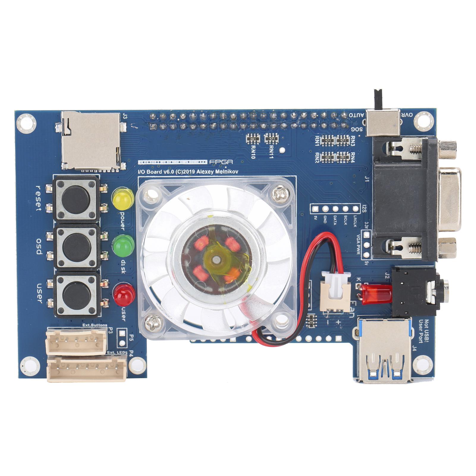IO плата аналогового відеовиходу порт VGA для MiSTer FPGA порт для гарнітури 3,5 мм плата для заміни
IO плата аналогового відеовиходу порт VGA для MiSTer FPGA порт для гарнітури 3,5 мм плата для заміни