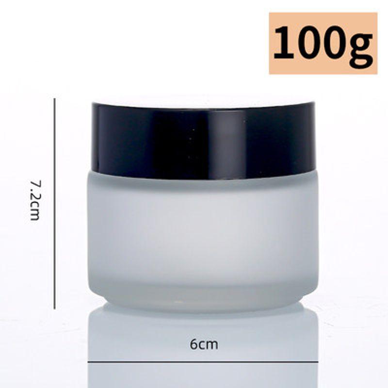 High-Grade Frosted Glass Cream Sub-Bottles 5 G100g Cosmetic Bottle Mask Essence Cream Bottle Portable Sample 100g Black Lid
High-Grade Frosted Glass Cream Sub-Bottles 5 G100g Cosmetic Bottle Mask Essence Cream Bottle Portable Sample 100g Black Lid