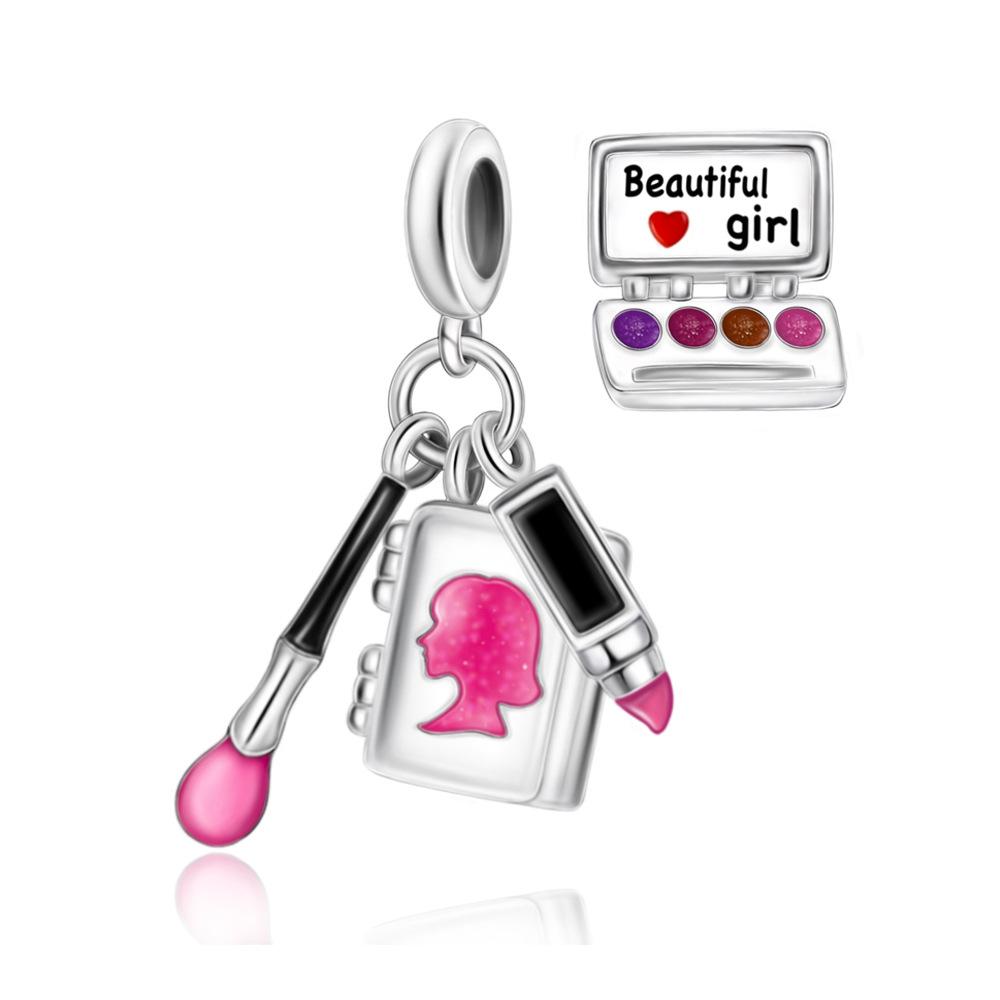 S925 Silver Multifunctional Makeup Jewelry Set DIY Lipstick Blush Eyeshadow Palette Pendant Bracelet Necklace Accessories
S925 Silver Multifunctional Makeup Jewelry Set DIY Lipstick Blush Eyeshadow Palette Pendant Bracelet Necklace Accessories
