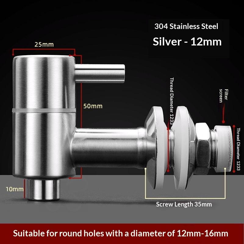 1 Set Water Dispenser Switch Tap Leakproof Beer Faucet Cask Valve Switch Stainless Steel Special Juice Faucet Valve
1 Set Water Dispenser Switch Tap Leakproof Beer Faucet Cask Valve Switch Stainless Steel Special Juice Faucet Valve