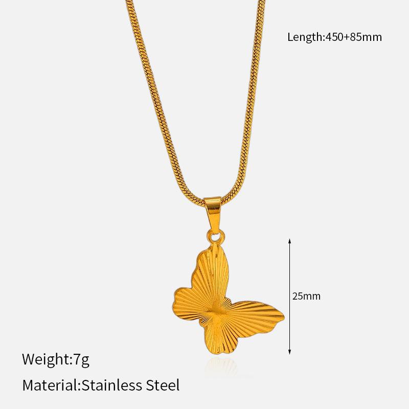 Geometric Pull Flower Pendant Stainless Steel Necklace For Women, Non-fading Titanium Steel Clavicle Chain 1
Geometric Pull Flower Pendant Stainless Steel Necklace For Women, Non-fading Titanium Steel Clavicle Chain 1